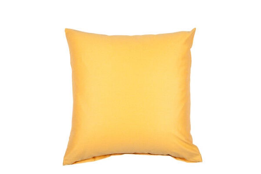 Janine Janine Mako-Satin Bettwäsche Colors 31001 bernstein Größe:  80x80 cm günstig online kaufen