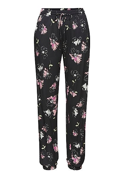 Vivance Jerseyhose mit großem Blumendruck, Schlupfhose günstig online kaufen