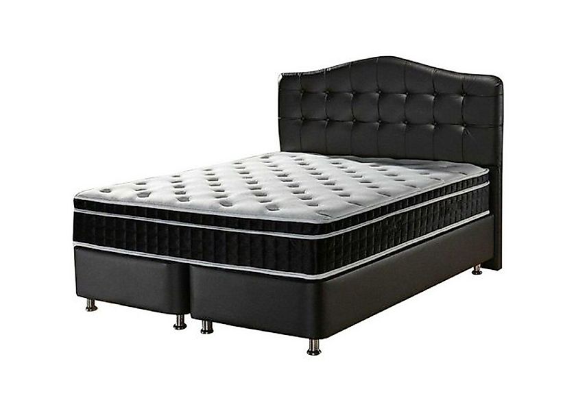 JVmoebel Bett Leder Schlafzimmer Möbel Luxury Betten Chesterfield Boxspring günstig online kaufen