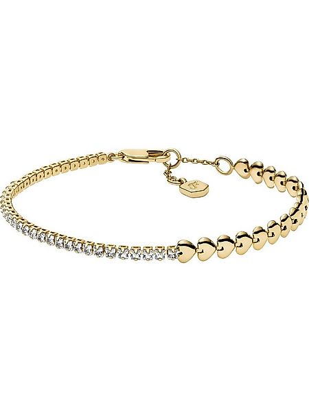 Fossil Armband Fossil Damen-Armband Metall Glasstein, SUTTON günstig online kaufen
