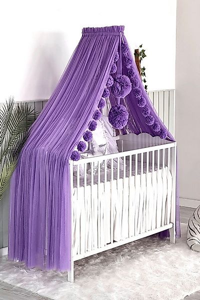 Baby Fancyroom Betthimmel Betthimmel aus 12 Meter Tüll aus 1. Klasse für Ki günstig online kaufen