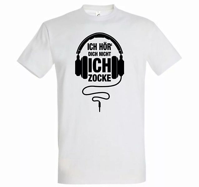 Youth Designz T-Shirt Ich Zocke Herren Shirt mit lustigem Zocker Frontprint günstig online kaufen