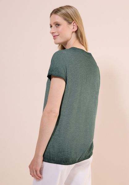 Cecil V-Shirt aus reiner Baumwolle günstig online kaufen