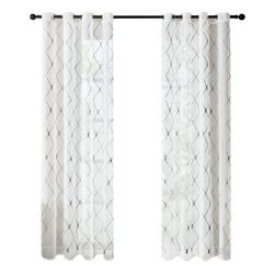 BYSURE Gardine (2 St), Ösen, transparent, günstig online kaufen