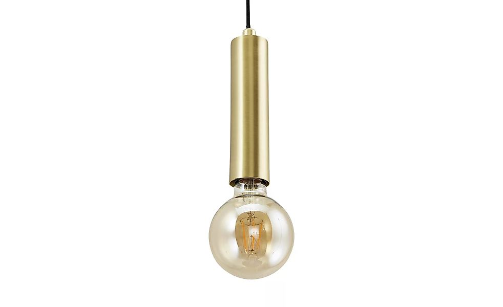 Pendelleuchte, 1-flammig, Messing - gold - 150 cm - Lampen & Leuchten > Inn günstig online kaufen