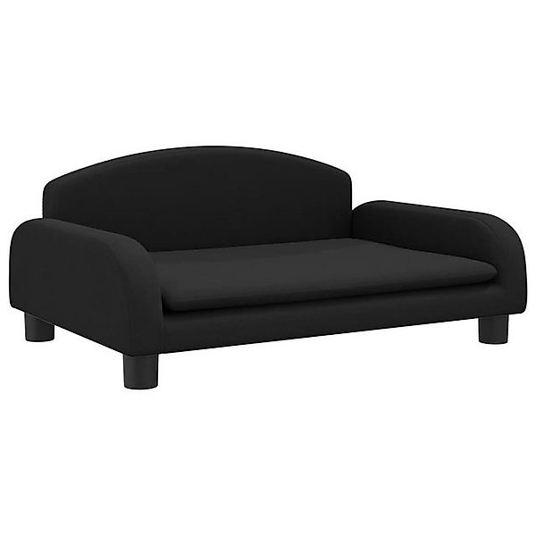 vidaXL Kindersofa Kindersofa Schwarz 70x45x30 cm Stoff Kindercouch Kindermö günstig online kaufen