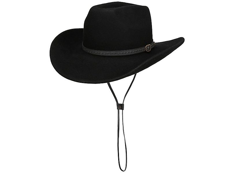 Lipodo Cowboyhut (1-St) Wollhut mit Lederband, Made in Italy günstig online kaufen