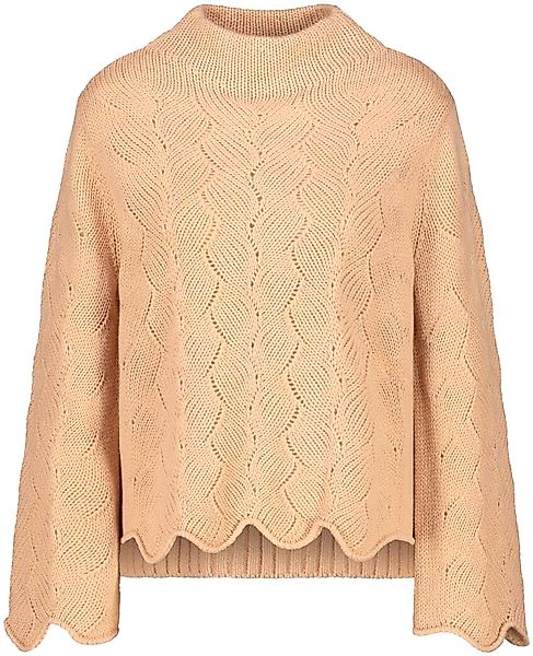 Monari Wollpullover, im Ajourstrick günstig online kaufen