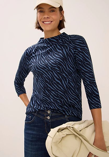 Cecil 3/4-Arm-Shirt mit Minimal Animal-Print günstig online kaufen