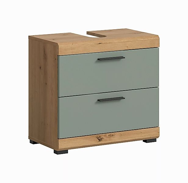 furnling Waschbeckenunterschrank Scott 2 Schubladen, Badmöbel, günstig online kaufen