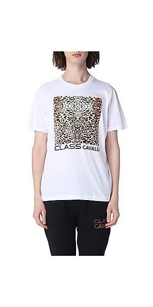 Cavalli Class Sweatshirt Cavalli Class Tshirt weiß Herren günstig online kaufen