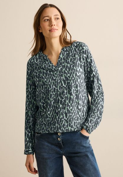 Cecil Langarmbluse mit Elastiksaum günstig online kaufen