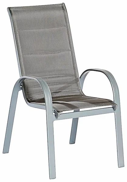 Merxx Amalfi di Lusso Stapelsessel 2er-Set Diamantbraun günstig online kaufen