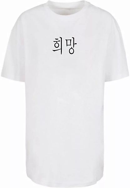Merchcode T-Shirt Merchcode Damen Ladies K HOPE Oversized Boyfriend Tee (1- günstig online kaufen