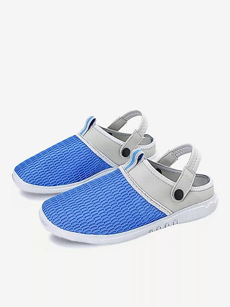 Men Mesh Fabric Leichtes atmungsaktives Casual Two-Way Sandalen günstig online kaufen