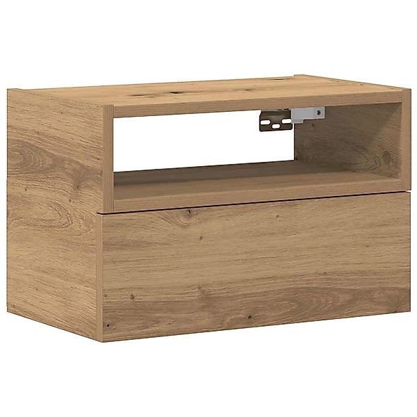 vidaXL Wand-Nachttisch Artisan-Eiche 45x26x28,5 cm 858612 günstig online kaufen