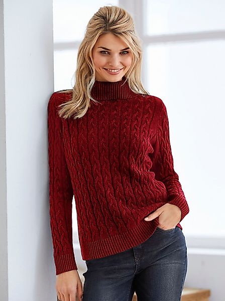 LINEA TESINI by heine Rollkragenpullover "Rollkragen-Pullover" günstig online kaufen