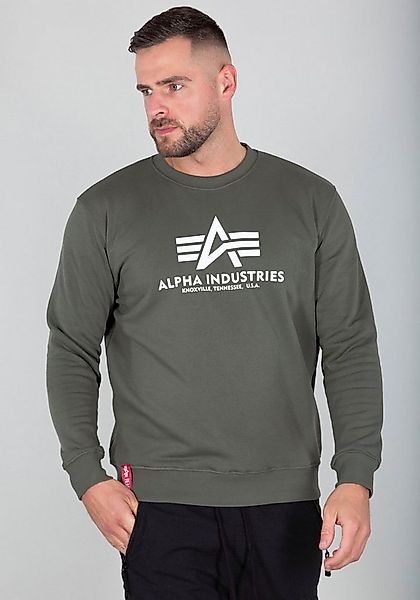 Alpha Industries Sweatshirt Basic Sweater Baumwollmischung, regular fit günstig online kaufen