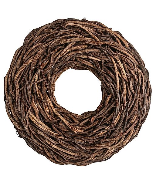 Dehner Dekokranz Natur-Kranz Crazyvine, Ø 65 cm, handgefertigt, einseitig g günstig online kaufen