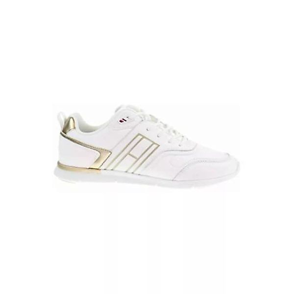 Tommy Hilfiger Fw0fw056930lj Schuhe EU 40 White / Golden günstig online kaufen