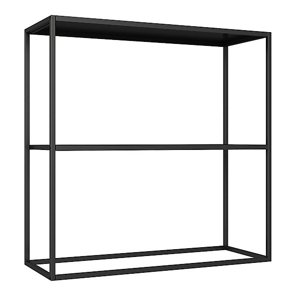 en.casa Konsolentisch, Strömstad Konsolentisch 80x79,5x26cm Schwarz, günstig online kaufen