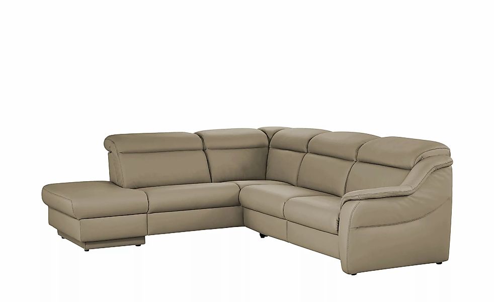 himolla Ecksofa Leder  9707 ¦ braun ¦ Maße (cm): B: 275 H: 84 T: 245.0 Pols günstig online kaufen