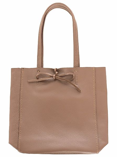 Zwillingsherz Tragetasche "Ledershopper "Small"" mit Schulterhenkel und Bin günstig online kaufen