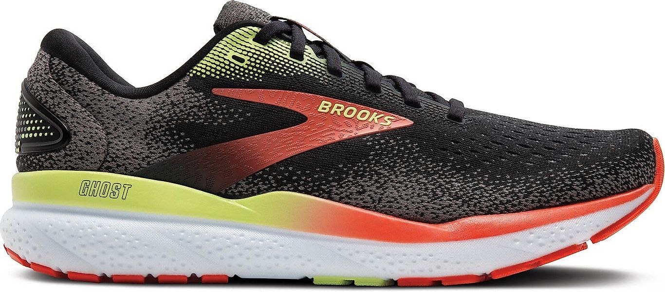 Brooks Ghost 16 Herrenlaufschuh Black/Ebony/Yucca Laufschuh günstig online kaufen