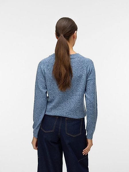 Vero Moda Rundhalspullover VMDOFFY LS O-NECK BLOUSE GA NOOS Materialmix, re günstig online kaufen