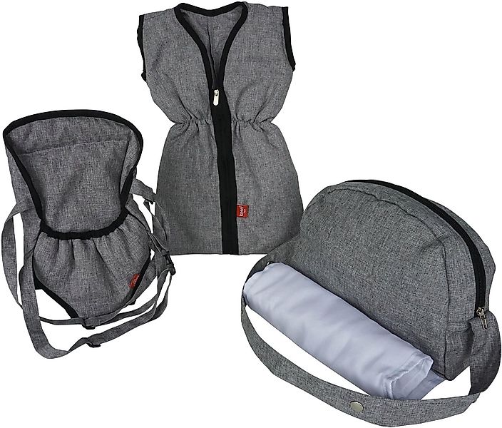 Knorrtoys® Puppen Schlafsack Puppenzubehörset - Stone, (Set, 3-tlg), mit Pu günstig online kaufen