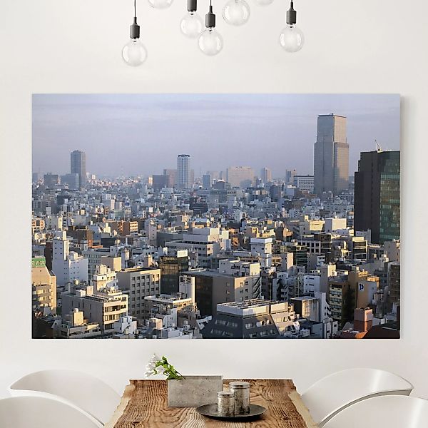 Leinwandbild Architektur & Skyline - Querformat Tokyo City günstig online kaufen