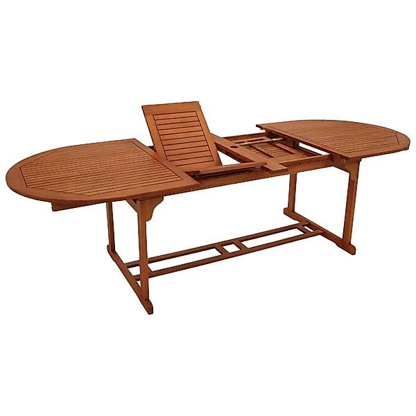 DEGAMO Gartentisch LAGO (1-St), oval 180x100cm, günstig online kaufen