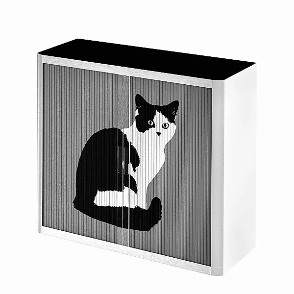 home24 Rollladenschrank easyOffice Pop Art Cat günstig online kaufen