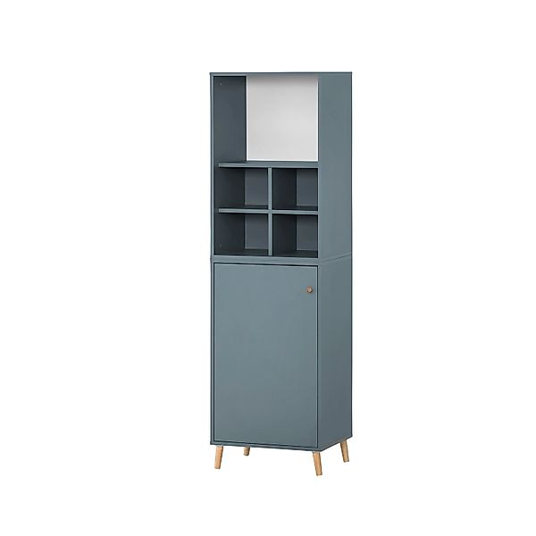 PROREGAL Jaguar Set Aktenregal Aktenschrank & Regalkreuz Breite 51 cm Blau günstig online kaufen