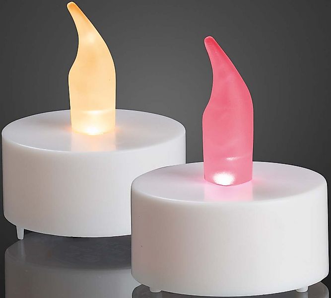 Hellum LED-Teelichter-Set ws 2er RGB 520095 2-Set günstig online kaufen