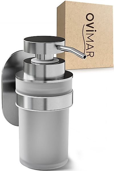 ovimar Seifenspender Kegnaes, (1-tlg), aus Edelstahl in Silber zur Zum Kleb günstig online kaufen