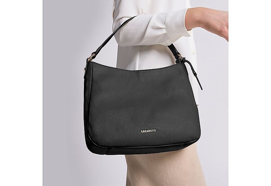 Lazarotti Schultertasche Bologna Leather1, Leder günstig online kaufen