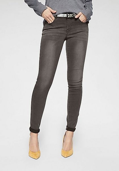 Tamaris Skinny-fit-Jeans schmale Beinweite, mit Gürtelschlaufenbund, mit Me günstig online kaufen