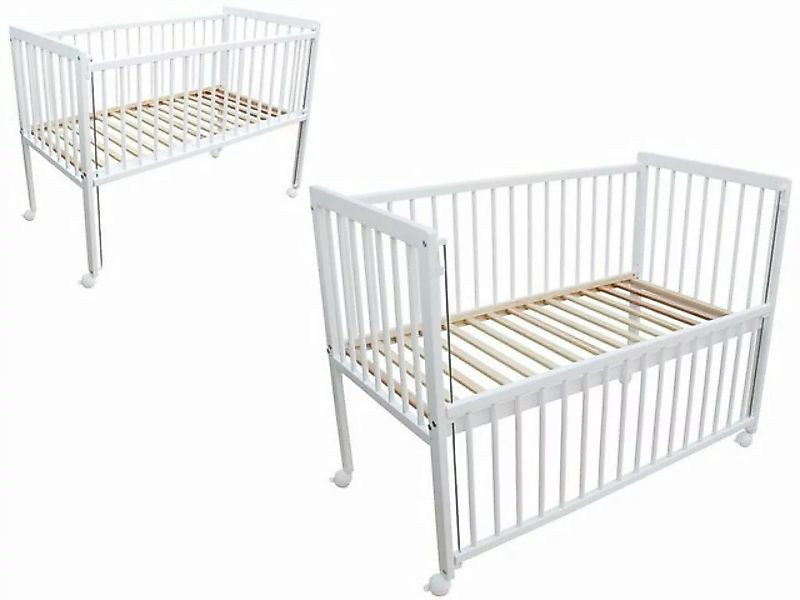 Micoland Beistellbett Kinderbett Beistellbett 2in1 120x60cm günstig online kaufen