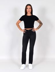 ESRA Straight-Jeans Damen Stretch-Jeans G1400 Straight günstig online kaufen