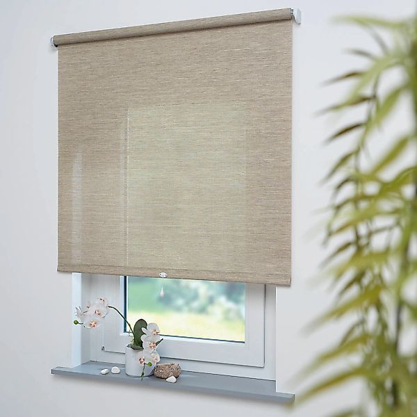 Liedeco Springrollo "Springrollo, mit Dekor, lichtdurchlässig, Struktur nat günstig online kaufen