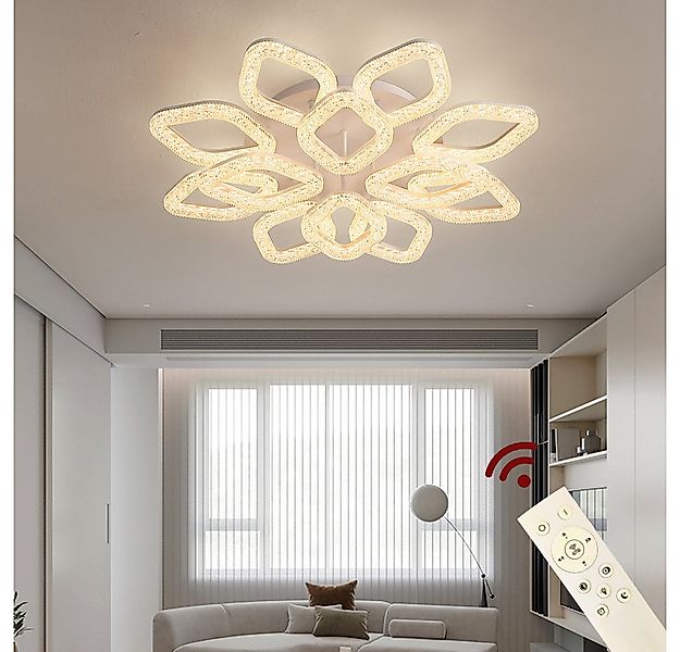 Eurohandisplay LED Deckenleuchte LED Deckenlampe XL DL Fernbedienung Lichtf günstig online kaufen