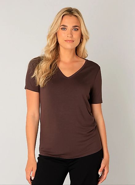 Base Level T-Shirt "Yanic", mit V-Ausschnitt günstig online kaufen