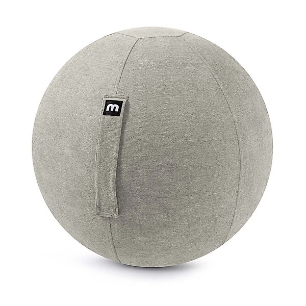 mokebo Stoff Sitzball Büro Ergonomisch Der Sportliche Sitzball mit Pumpe 65 günstig online kaufen