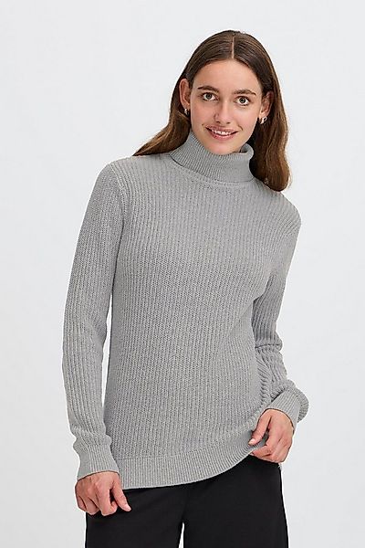 OXMO Rollkragenpullover OXKIMSE Modischer Rollkragenpullover aus Grobstrick günstig online kaufen