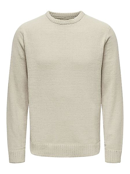 Only & Sons Herren Pullover ONSETHAN LIFE REG 7 CREW KNIT T - Regular Fit günstig online kaufen
