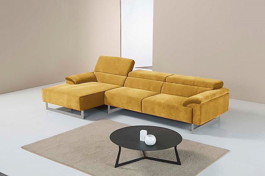 Egoitaliano Ecksofa "Malika, edel und bequem, Designsofa mit hochwertigen B günstig online kaufen