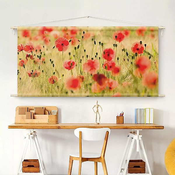 Wandteppich Summer Poppies günstig online kaufen