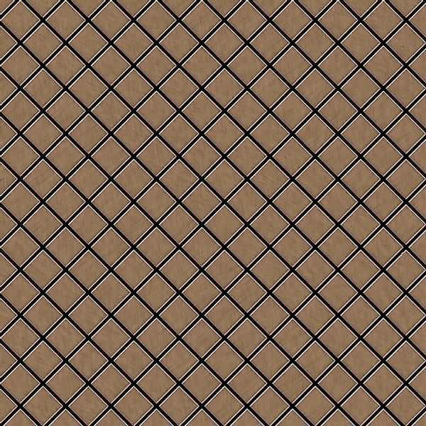ALLOY Mosaik Fliese Massiv Metall Titan Gebürstet Kupfer 1,6mm Stark Diamon günstig online kaufen