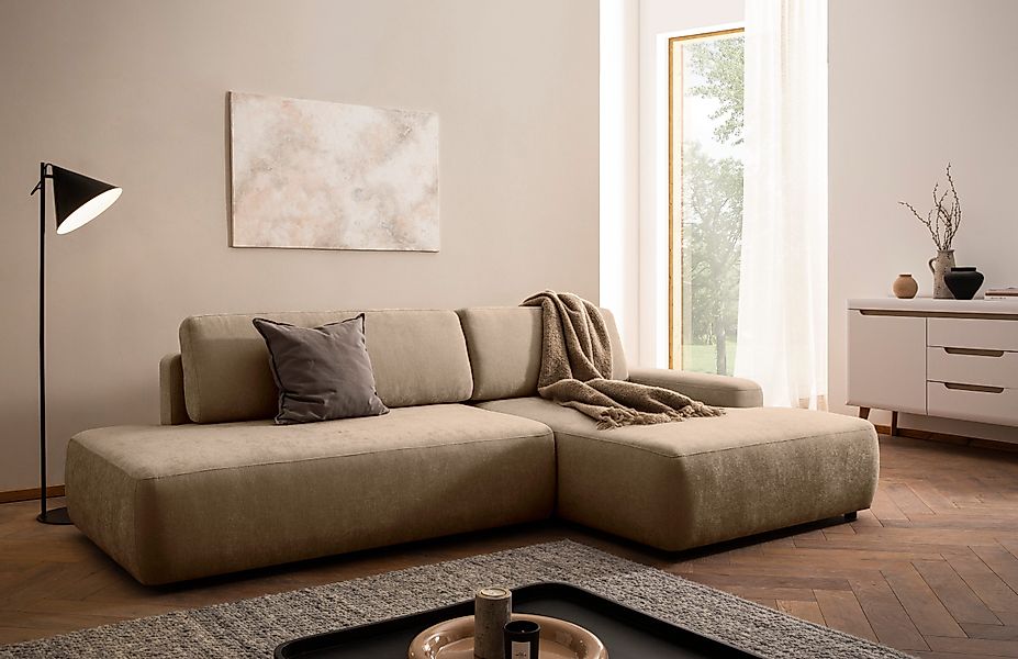 Home affaire Ecksofa TORGE, Schlafsofa Cord, günstig online kaufen